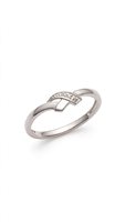 Anello Demetra Donna ESSENTIAL in Oro bianco Diamante LX.H003.W